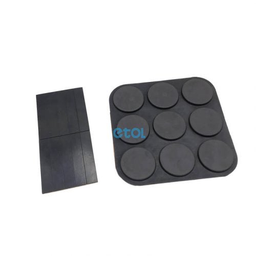 rubber die cutting pad