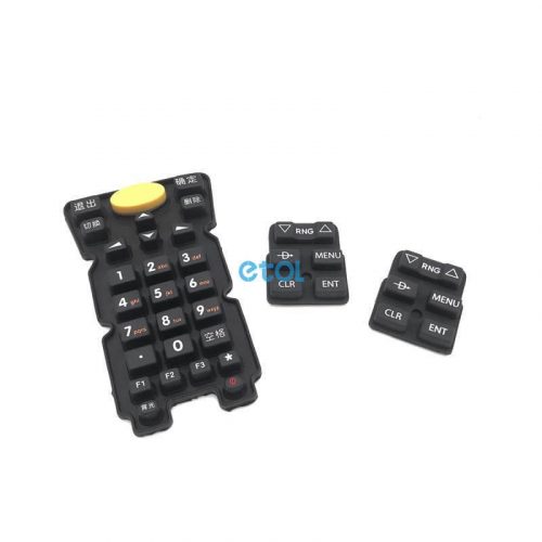 silicone keypads button pad