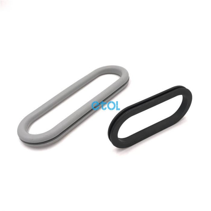 rubber cable grommet oval
