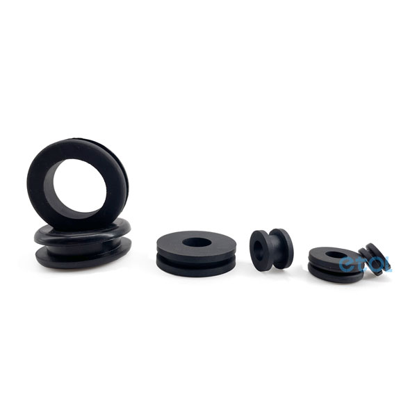 Black industrial rubber grommet/flat cable grommets - ETOL