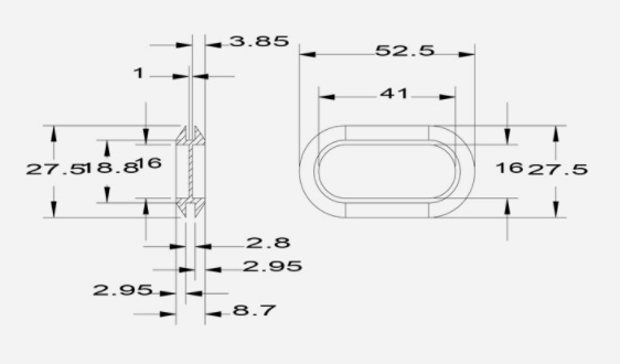 semi blind grommet