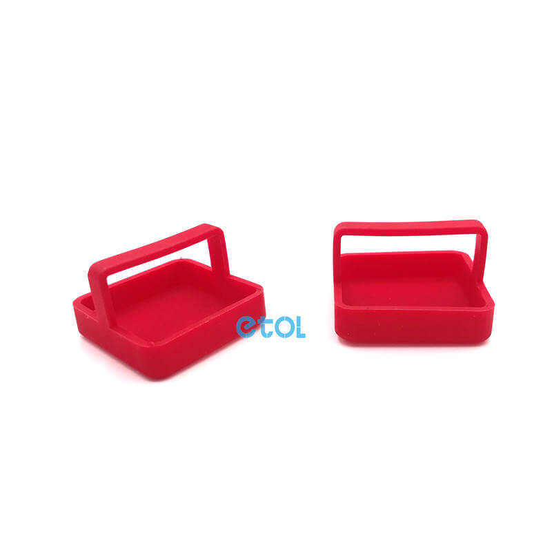 red silicone cover