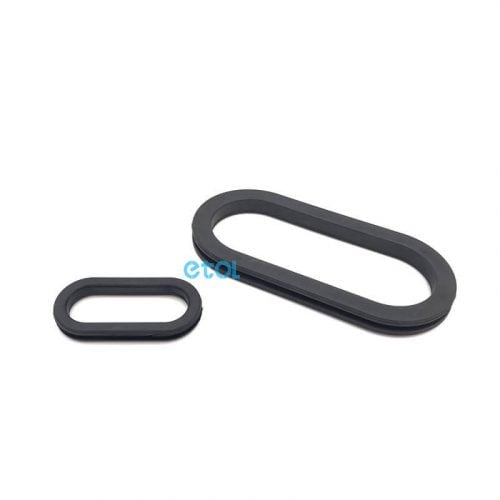 rubber cable grommet oval