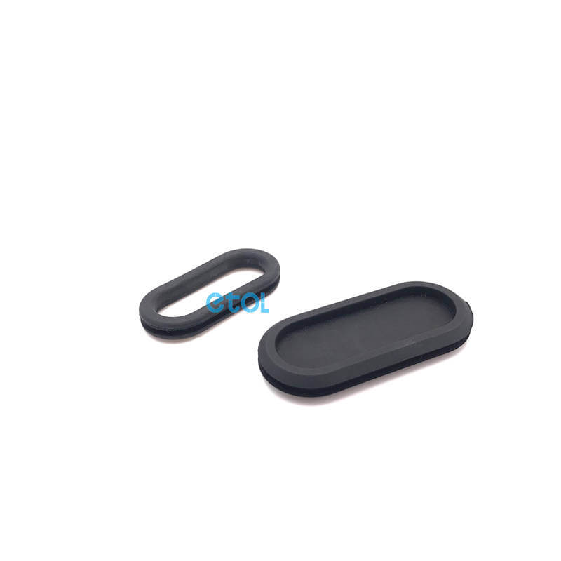 Closed Oval Grommets/ Oval Rubber Blanking Grommet ETOL