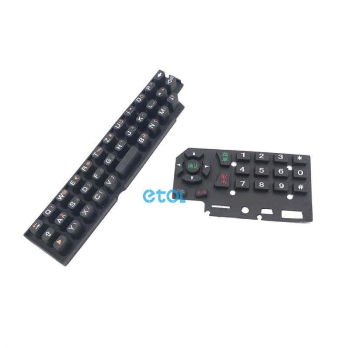 silicone rubber numeric keypad