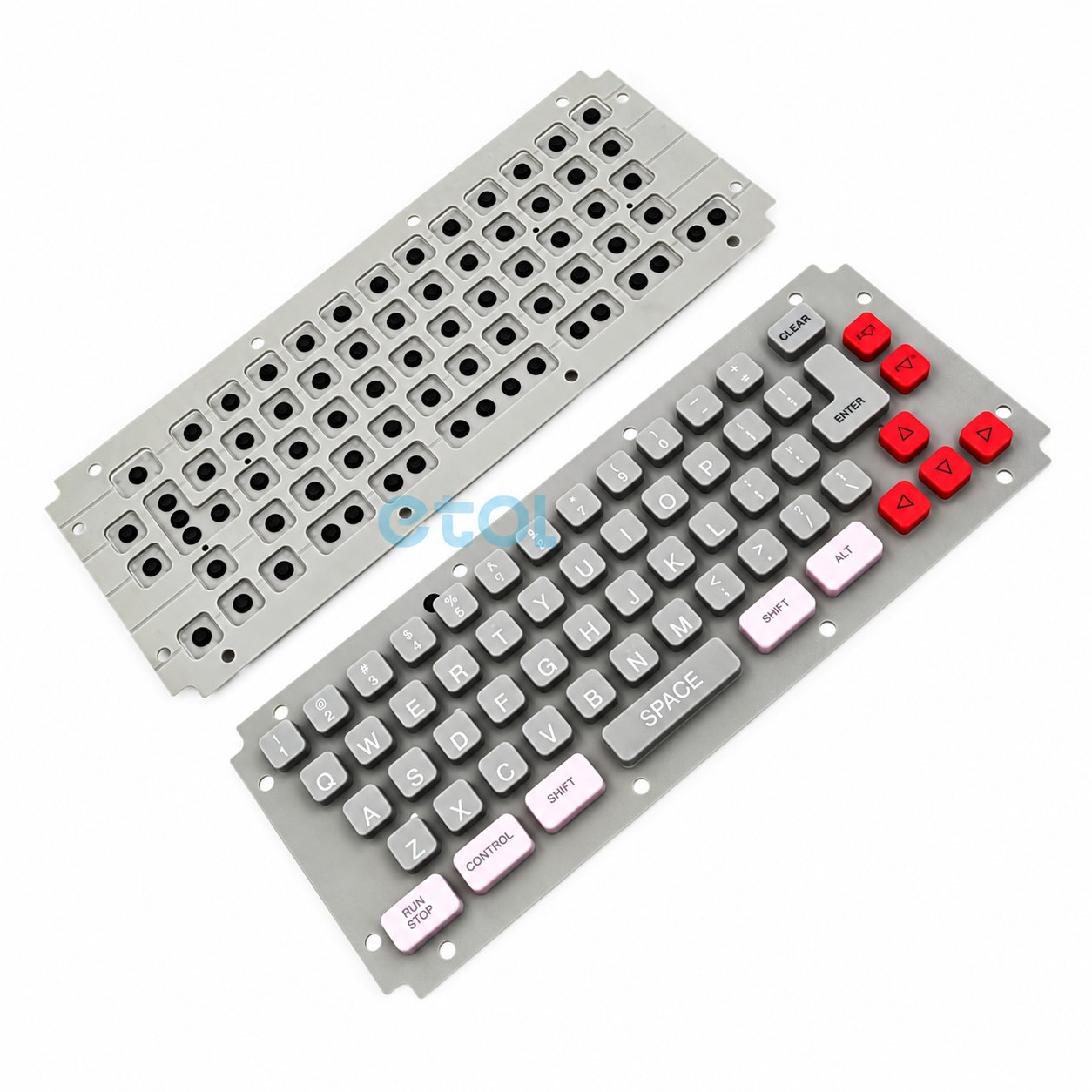 Conductive pills custom design silicone button keypad