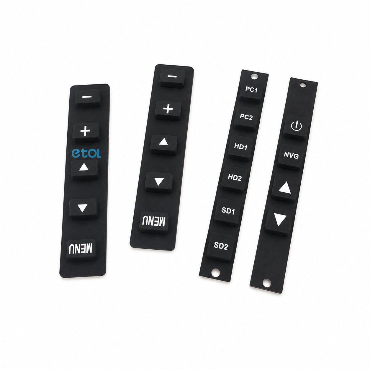 Custom made silicone button rubber keypad