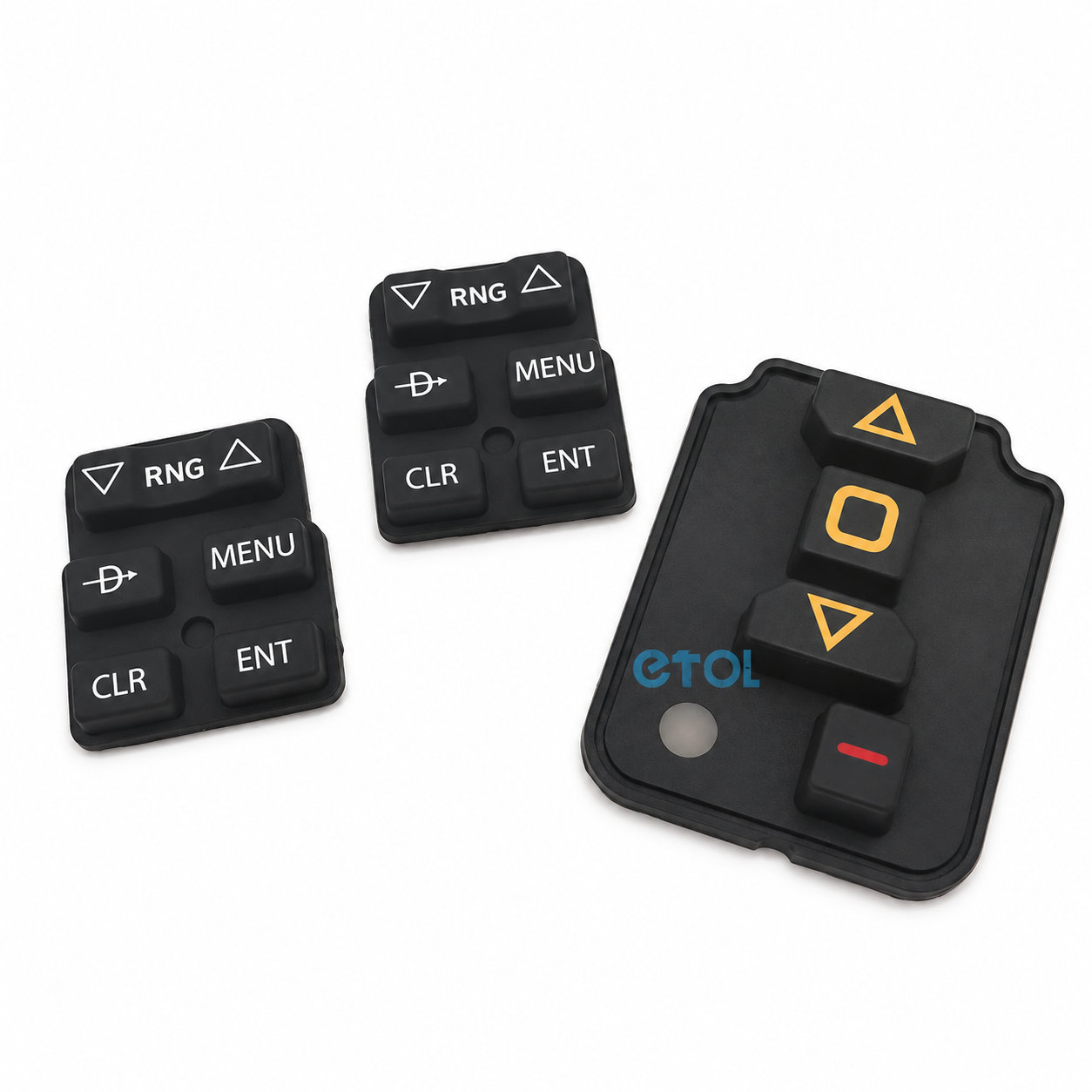 Custom made electronic silicone button rubber keypads