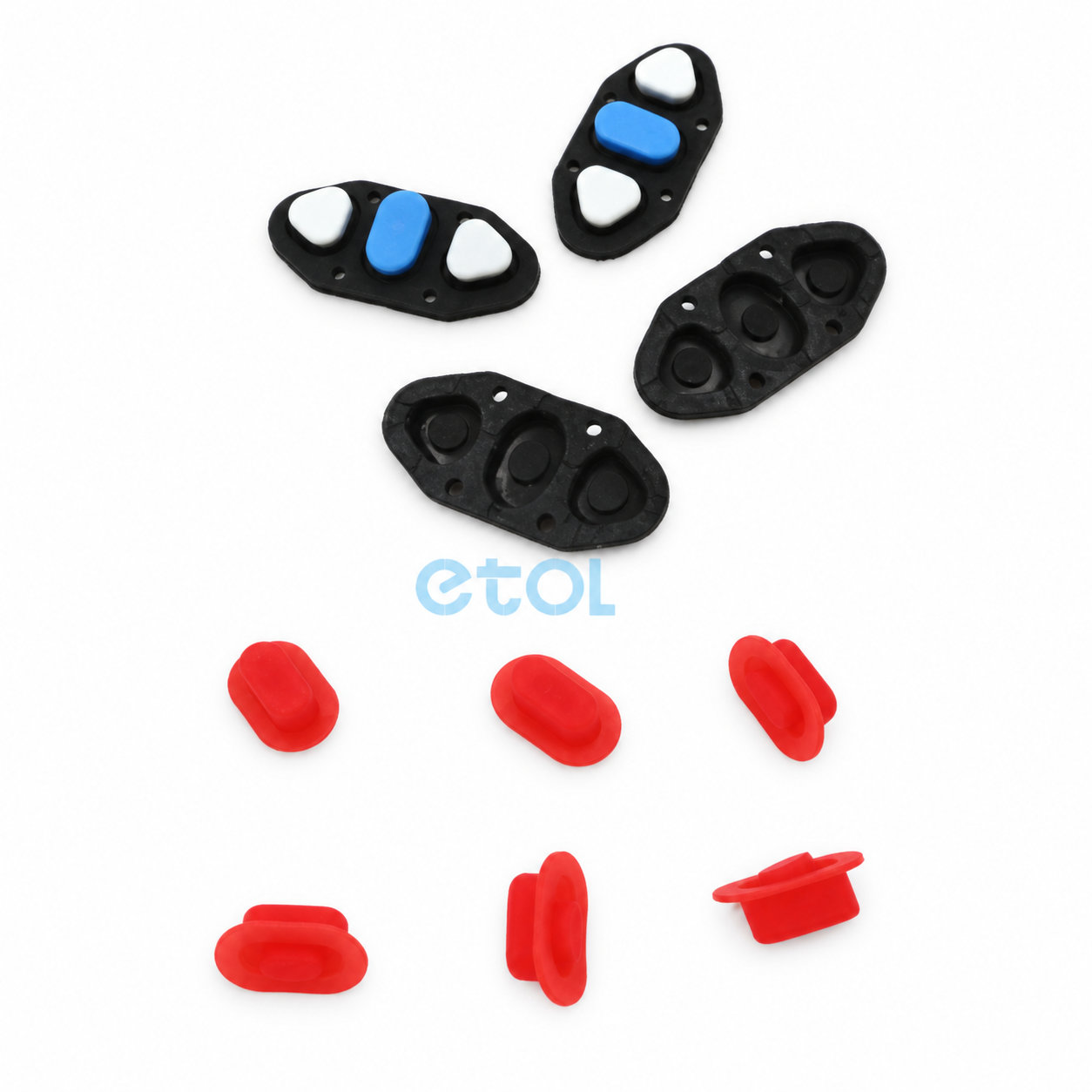 Customized computer waterproof silicone rubber keypad with high performance
