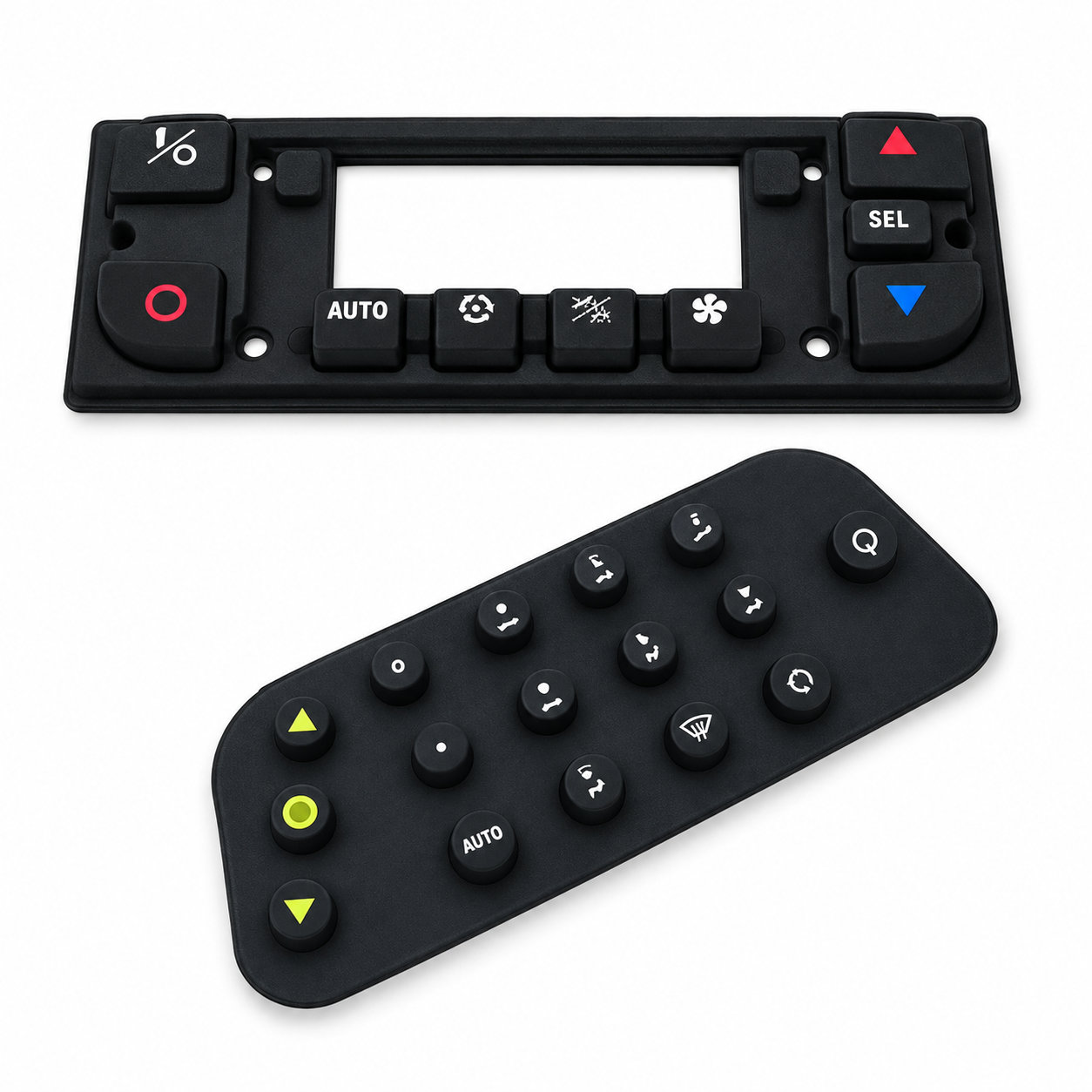 Conductive carbon pill dustproof waterproof button silicone keypad button