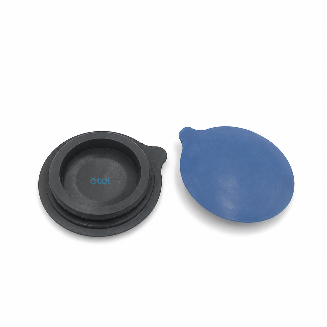 Good sealing round silicone rubber cap