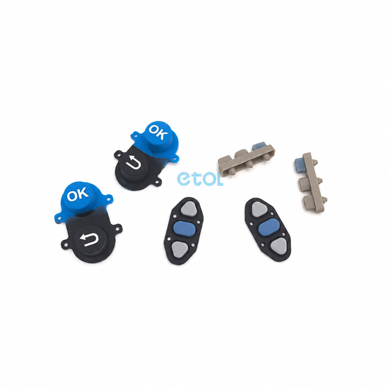 silicone rubber keypad membrane switch push button