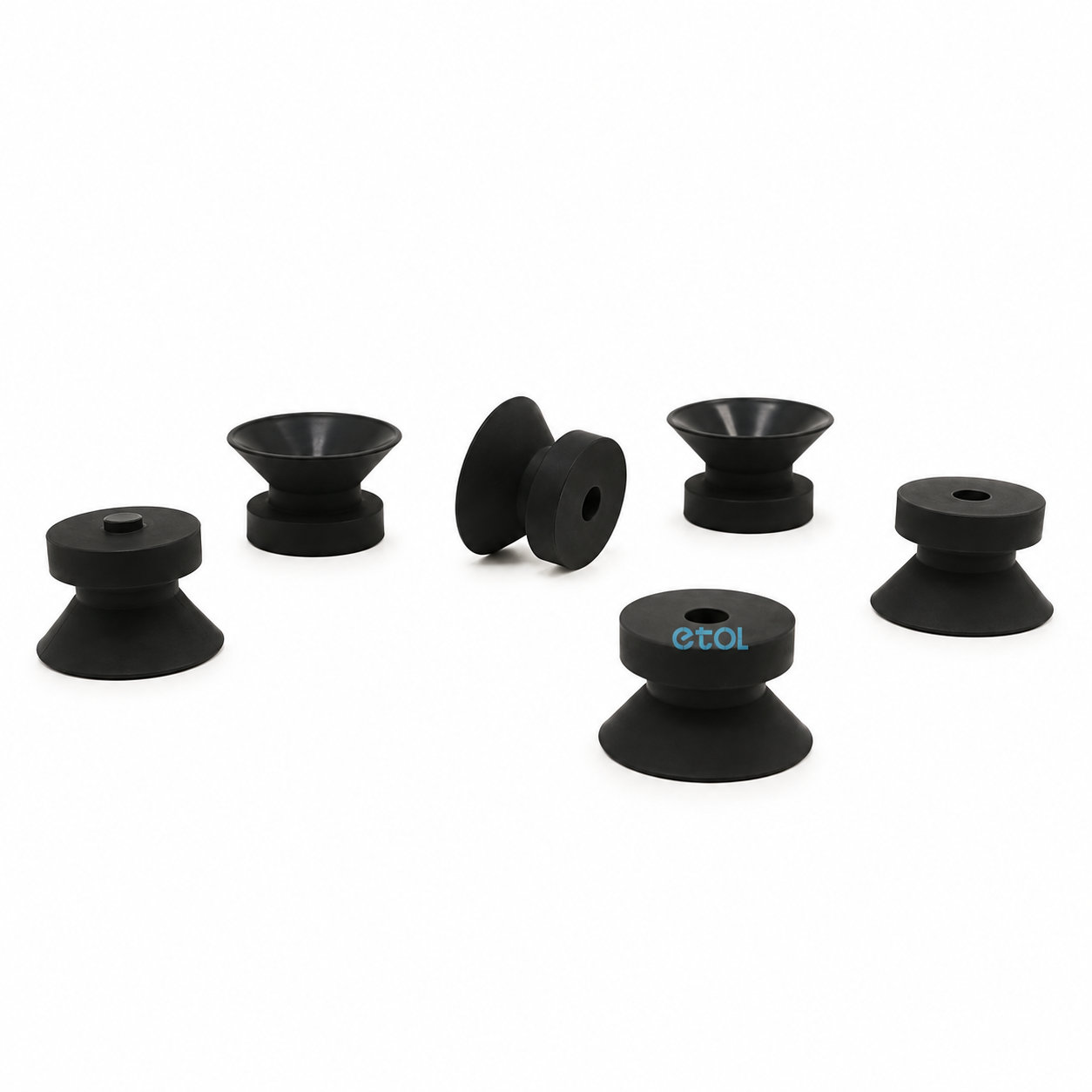 Strong high performance locking vacuum suction cup