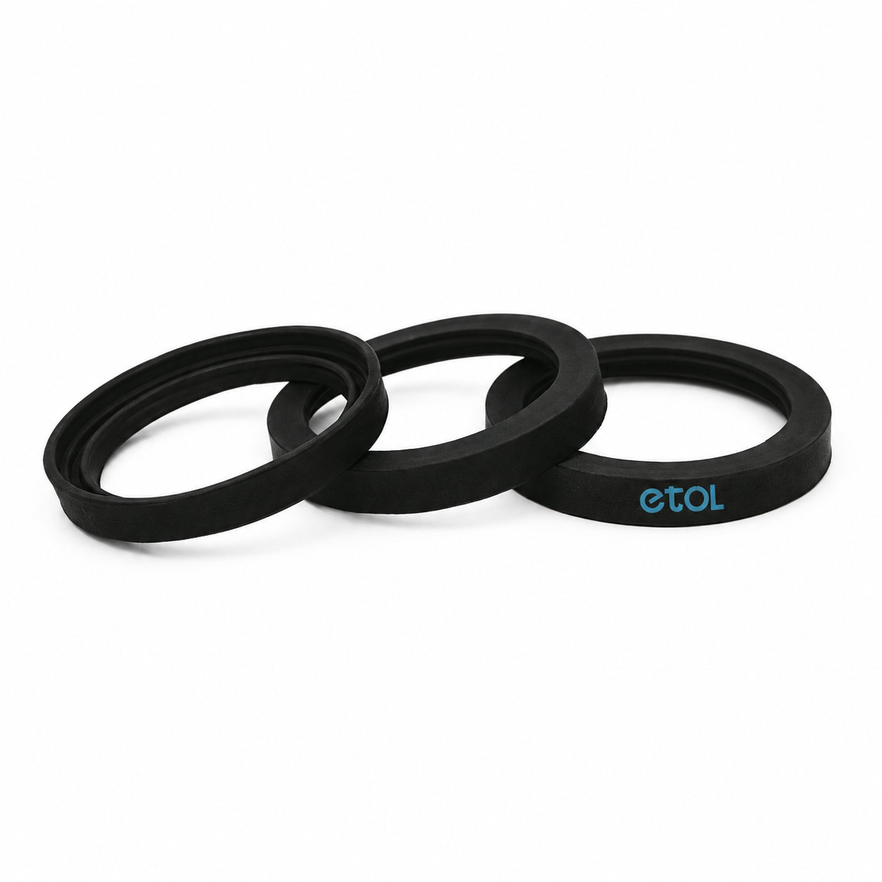 Customized dustproof flat round rubber gasket