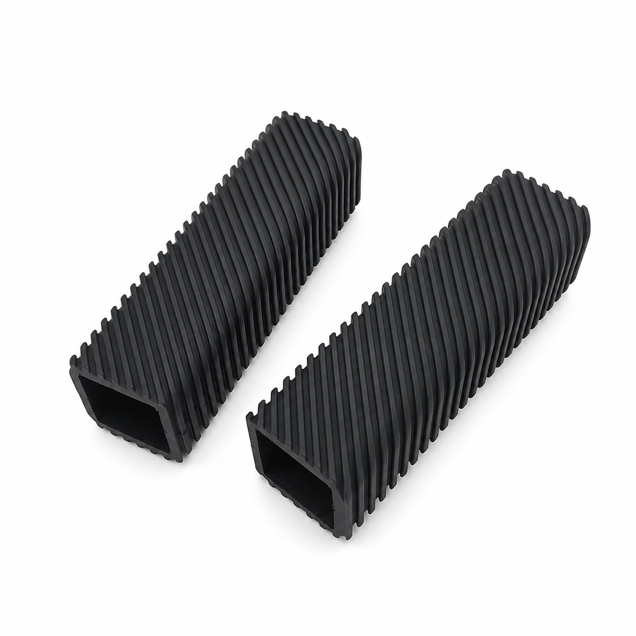Wear resistant silicone square rubber handle