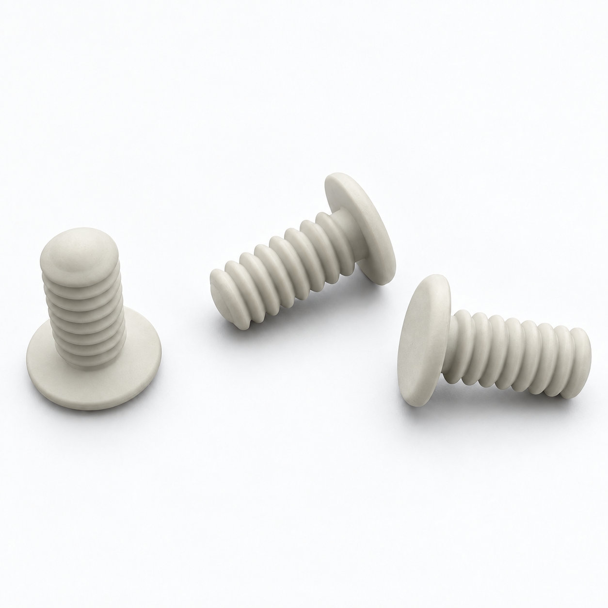 Rubber screw plug custom made silicone stopper