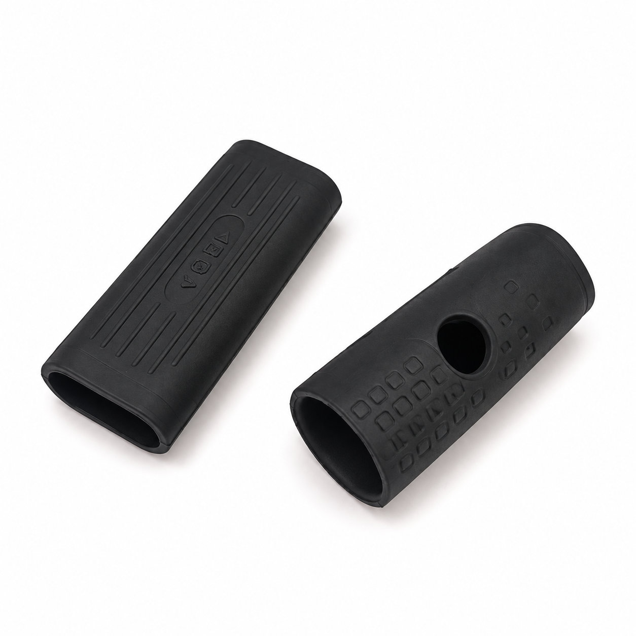 Black food grade silicone rubber handle cover