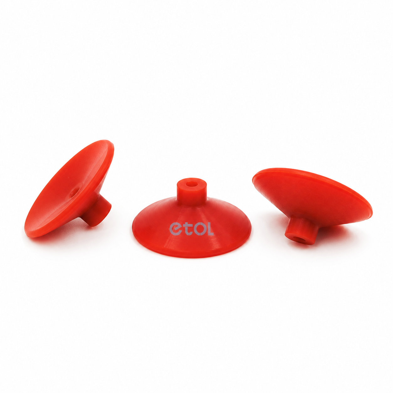 Custom injection mold production silicone rubber vacuum sucker