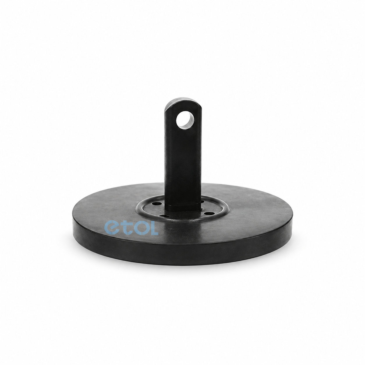 Custom stainless steel threaded rubber suction cup pad