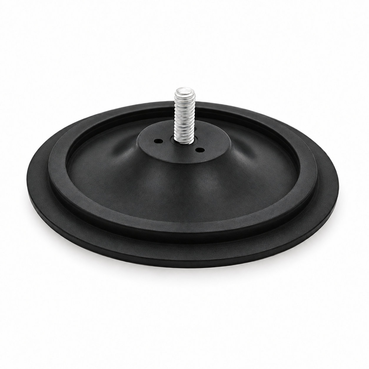 Custom made silicone rubber suction cup with screw