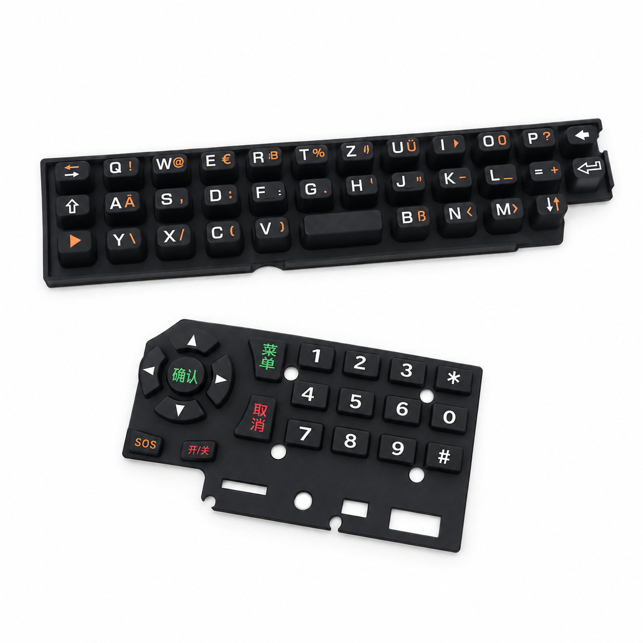 rubber keyboard electronic silicone push button