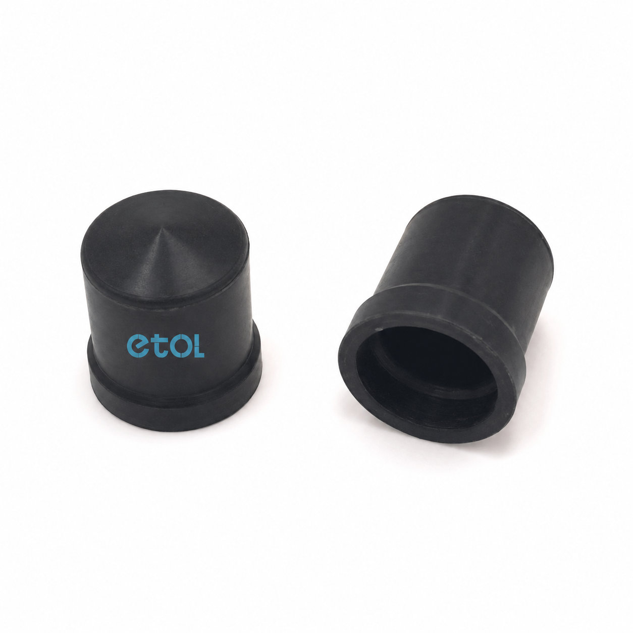 rubber connector cap custom made silicone end caps