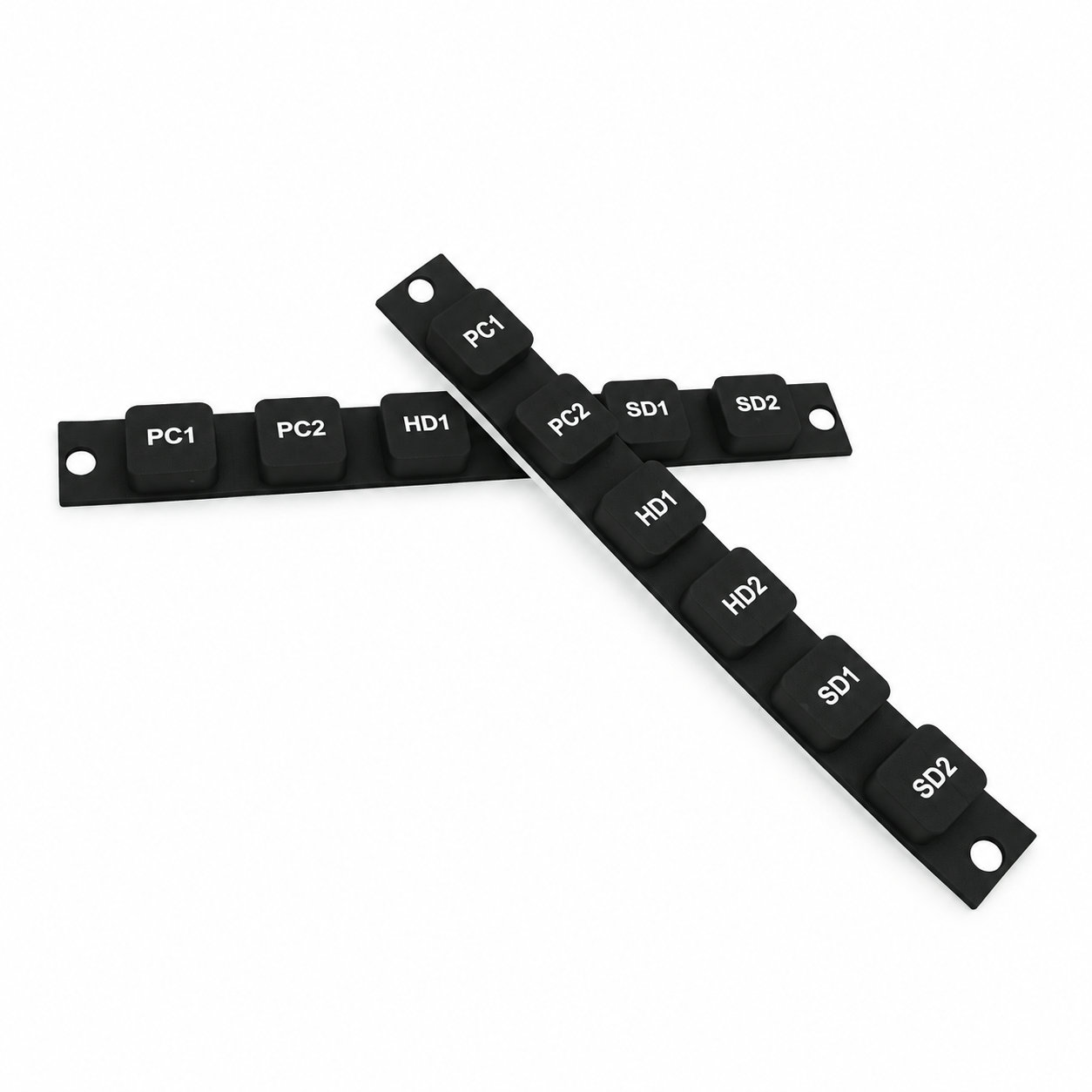 Custom made remote smart electronic silicone rubber buttons