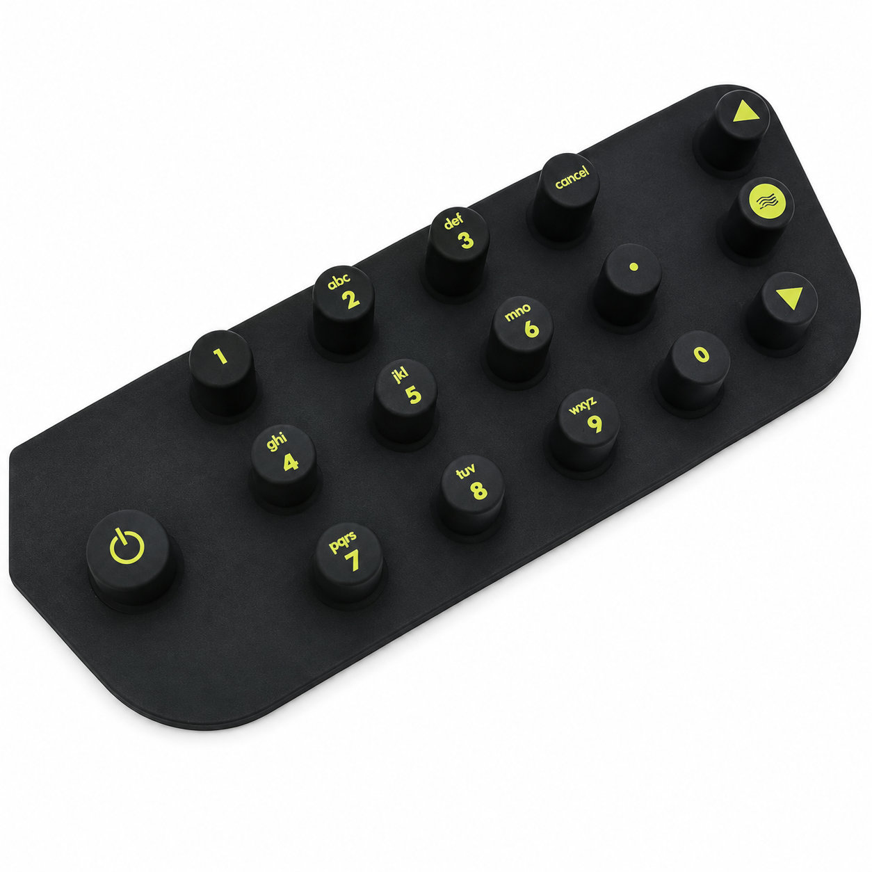 Custom made membrane keypad prototype silicone rubber keypad