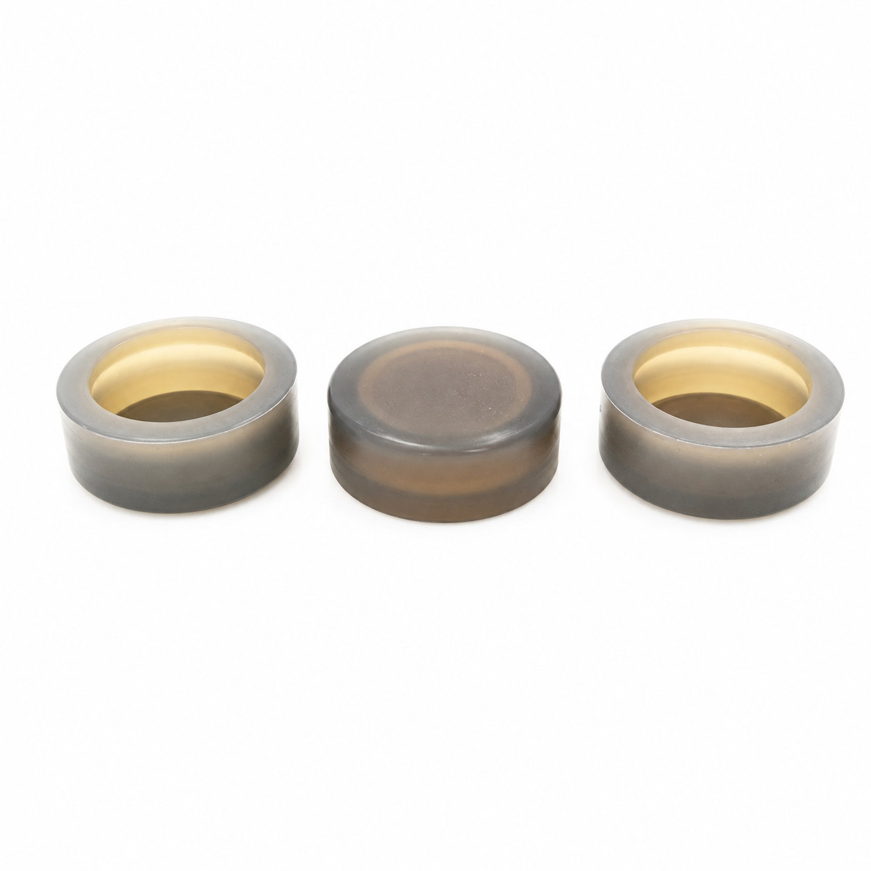 Custom molded various style protective rubber chair tips