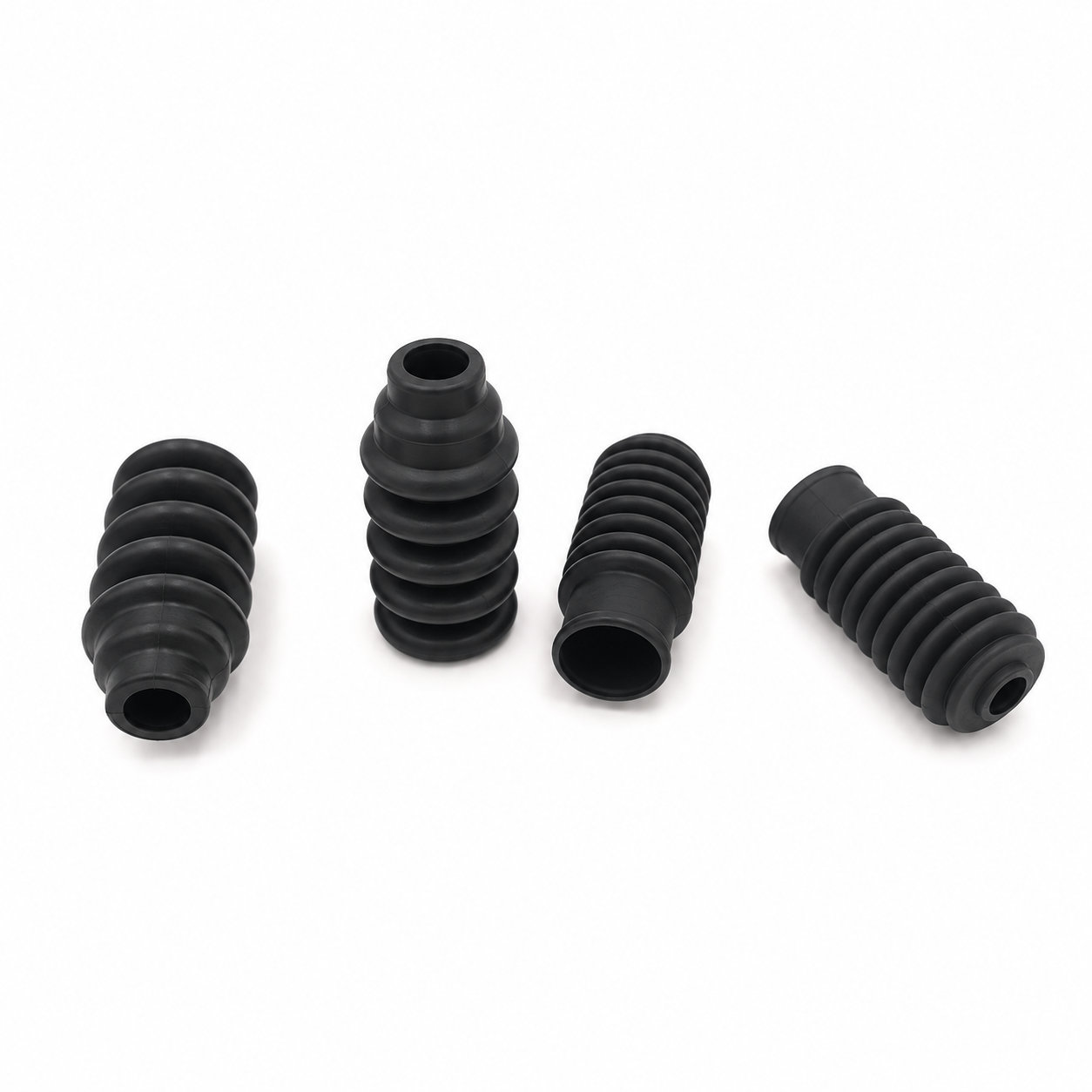 silicone rubber bellows flexible rubber hose tube