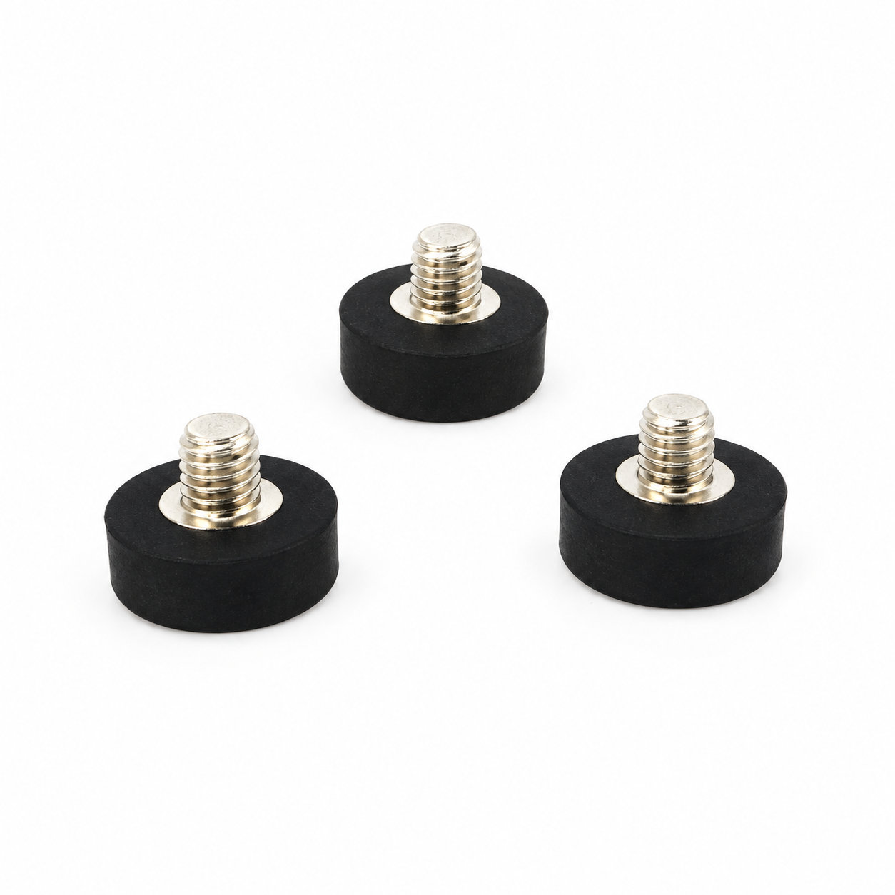 Rubber vibration damper for motorbike rubber mounts