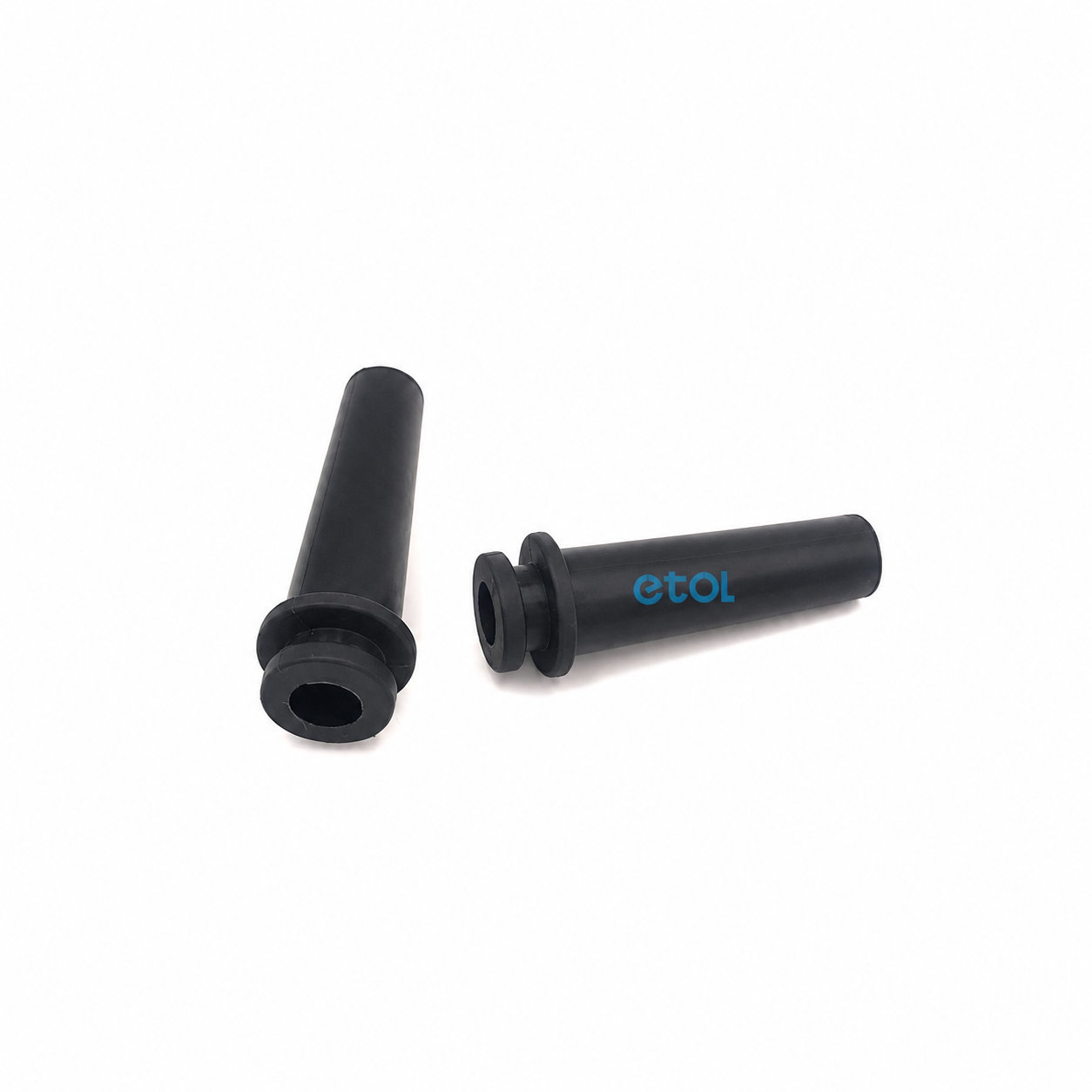 rubber cable sleeve customized tapered silicone grommets
