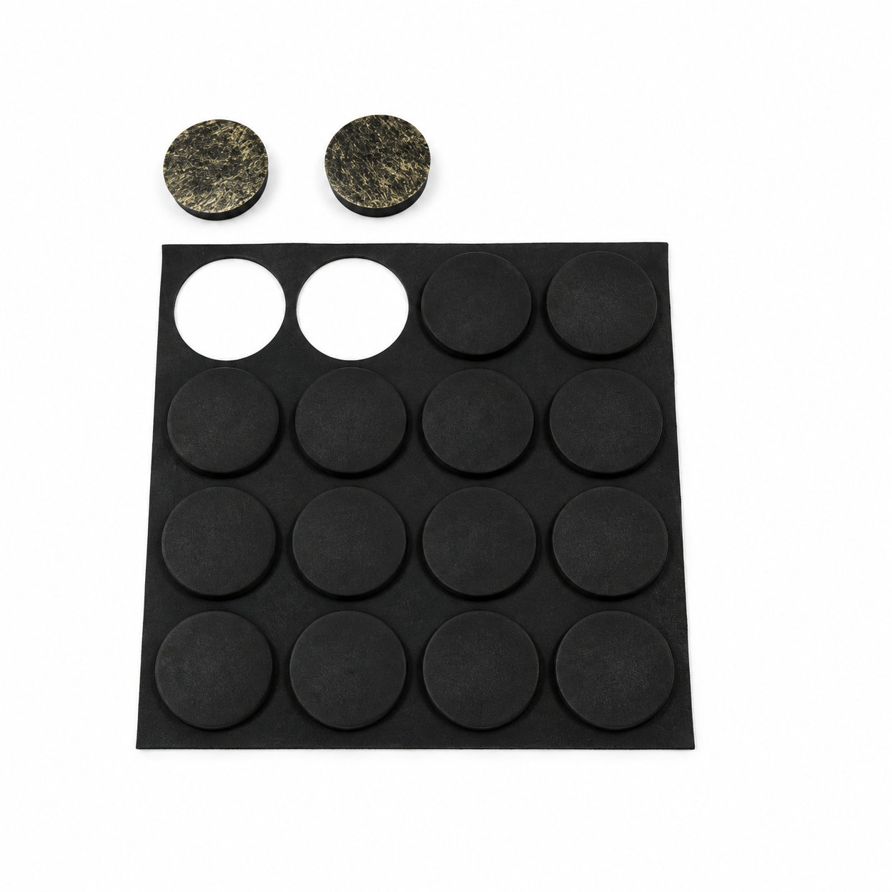 Rubber removable strong silicone adhesive pads glue dots