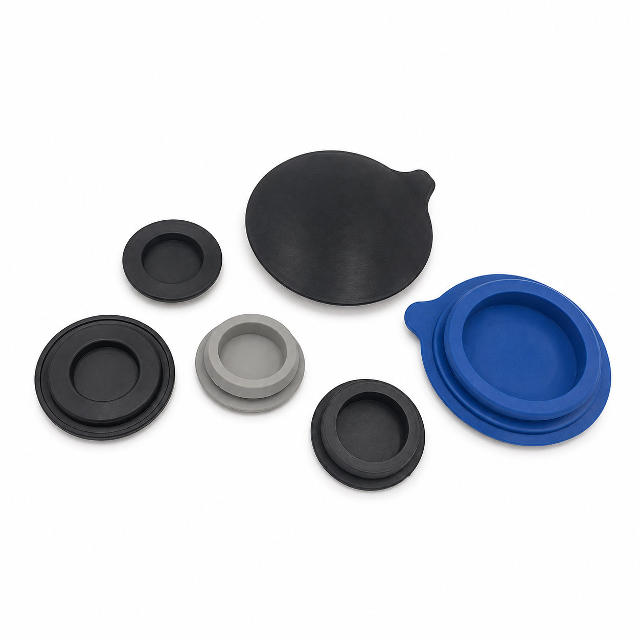 silicone sealing cap flat rubber water plugs