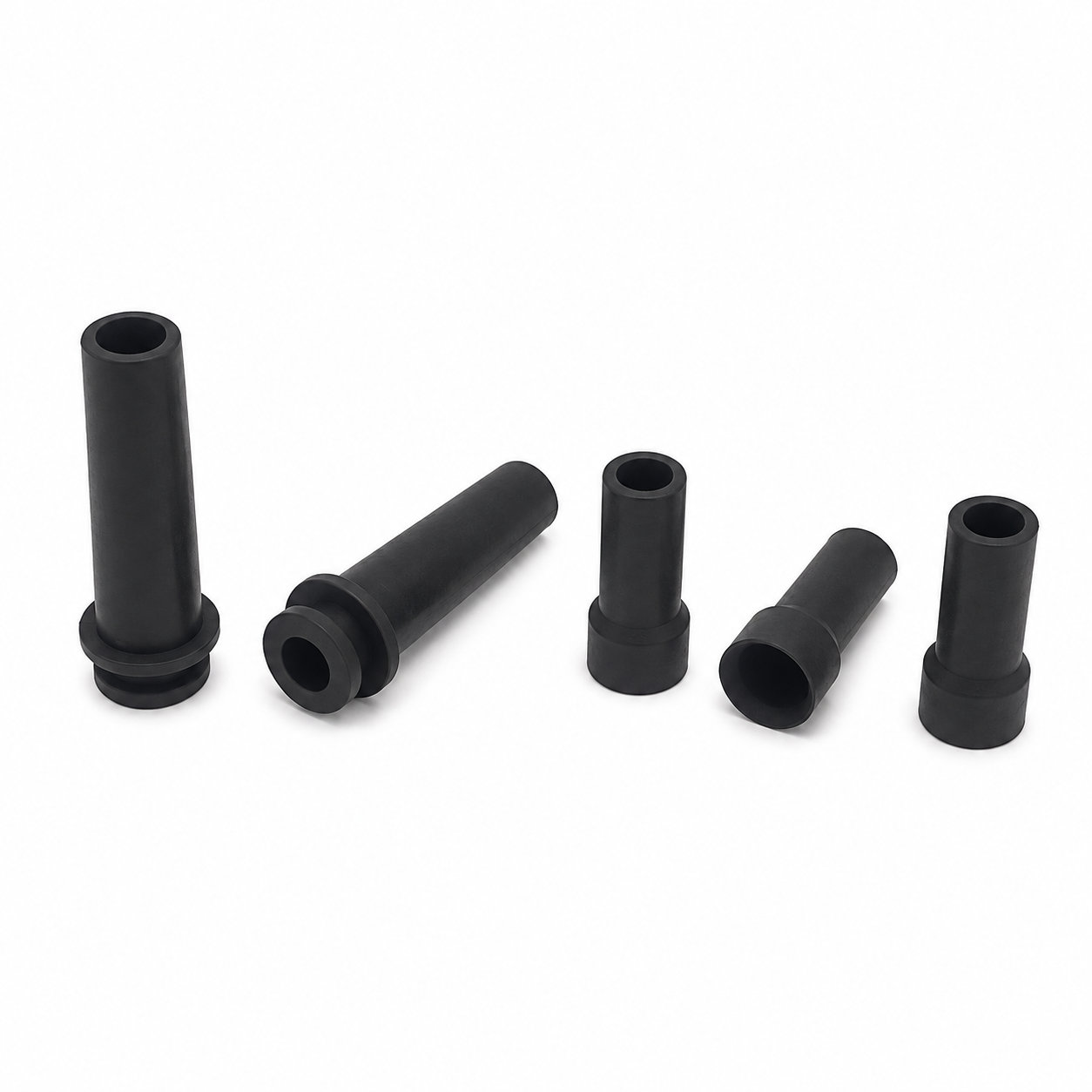 flexible rubber dust tube molded silicone sleeve grommets