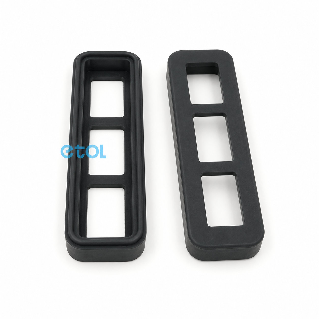 Customized waterproof silicone rubber washer/square rubber gasket