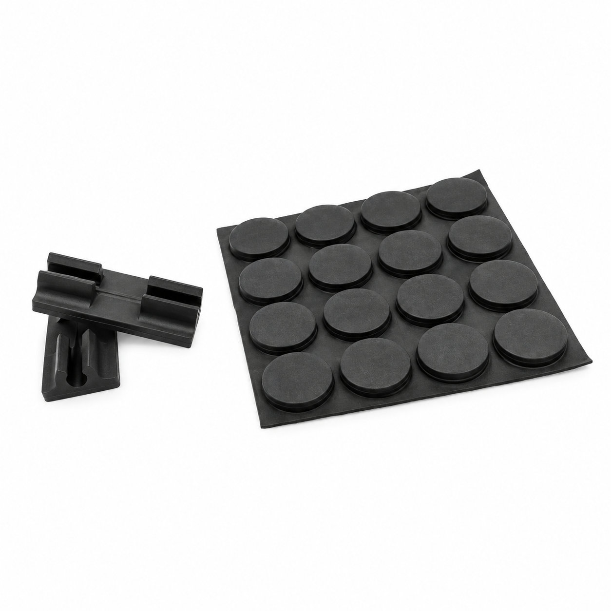Custom made protective 3M adhesive rubber feet pad