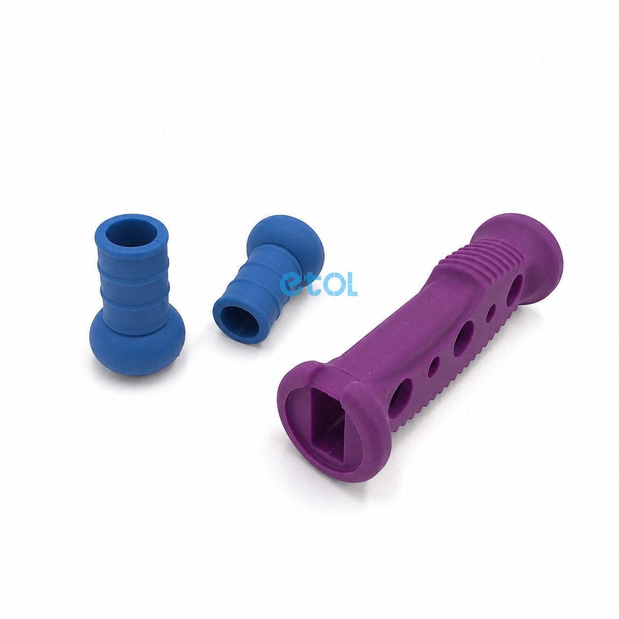 silicone handle sleeve custom made elastic with rubber grip