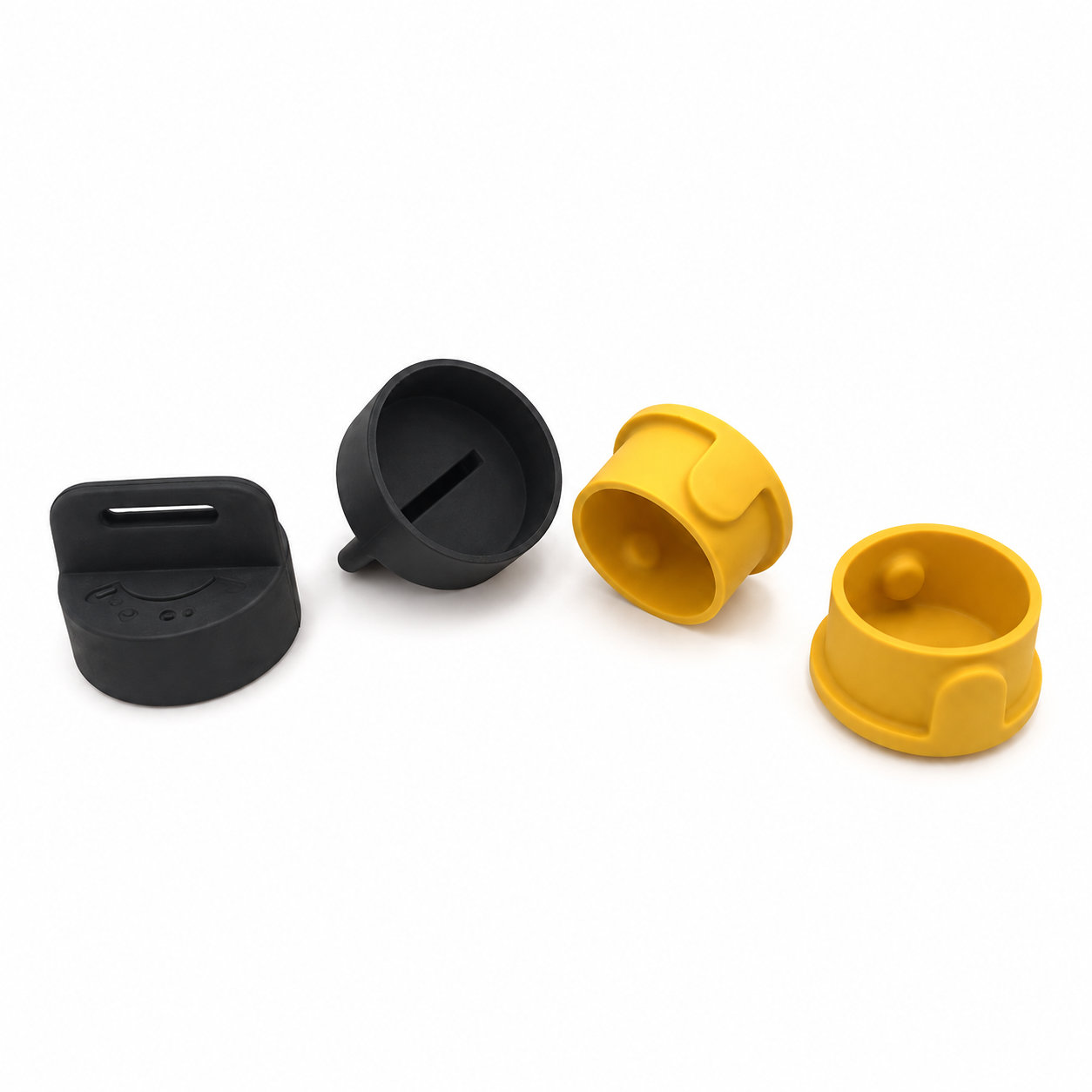 Round rubber plugs rubber cover silicone end caps
