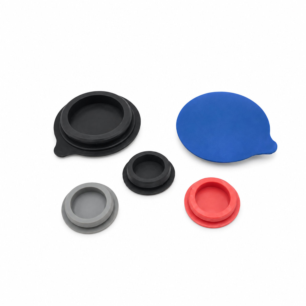 rubber seal plugs custom molded epdm black rubber hole plug