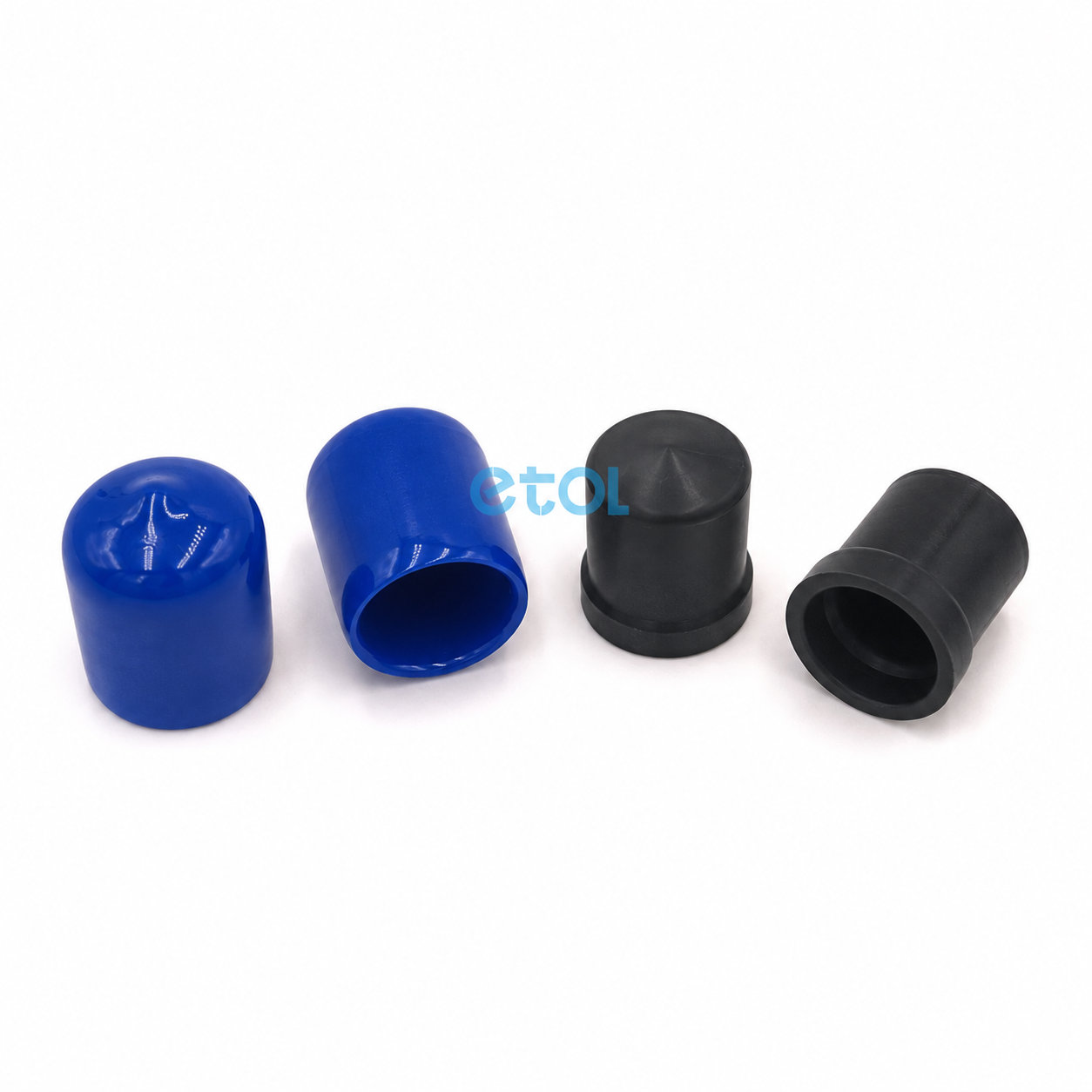 High temperature silicone caps rubber protective end cap