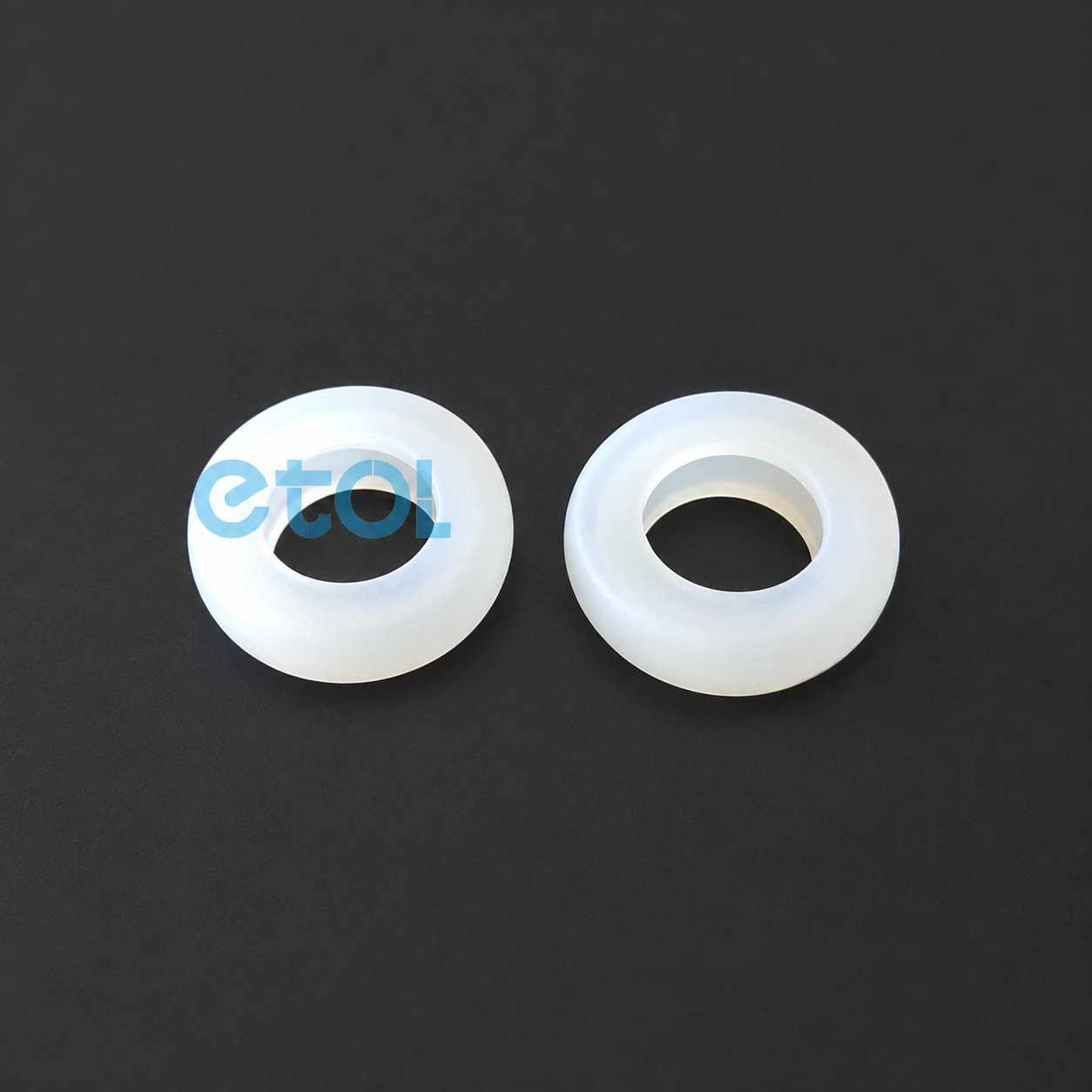 Custom made clear silicone sealing O-ring/molded rubber washer