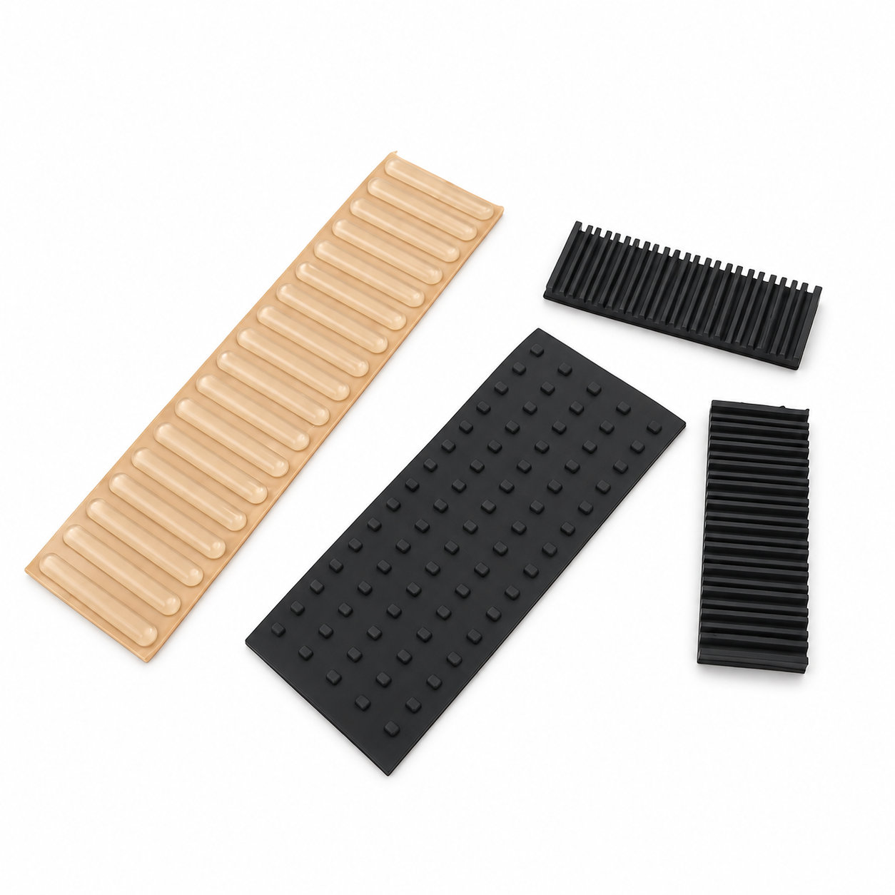 adhesive soft silicone bumper rubber feet pad