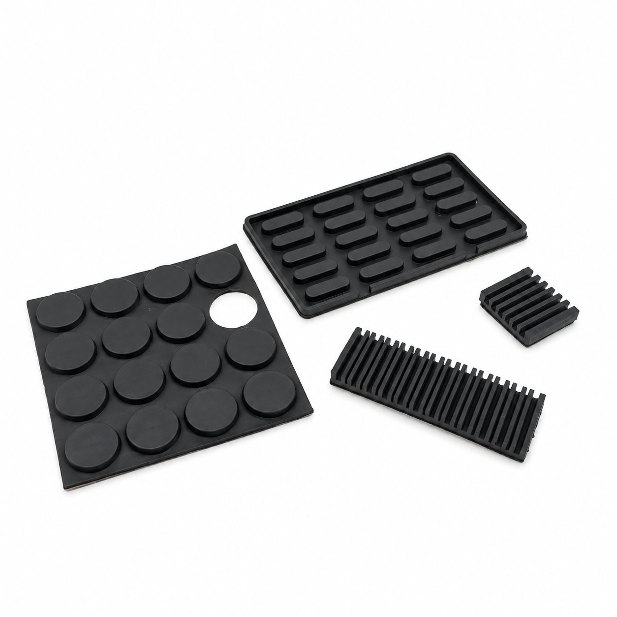sticky silicone rubber bumper adhesive rubber foot