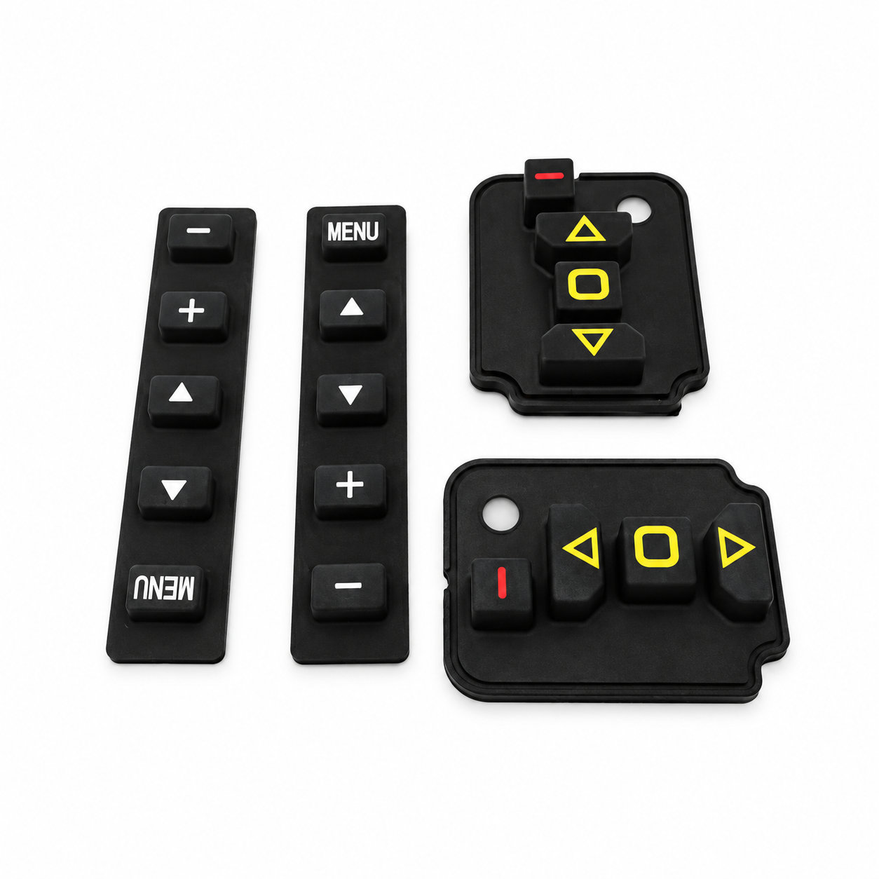 China manufacturer computer silicone rubber membrane keypad