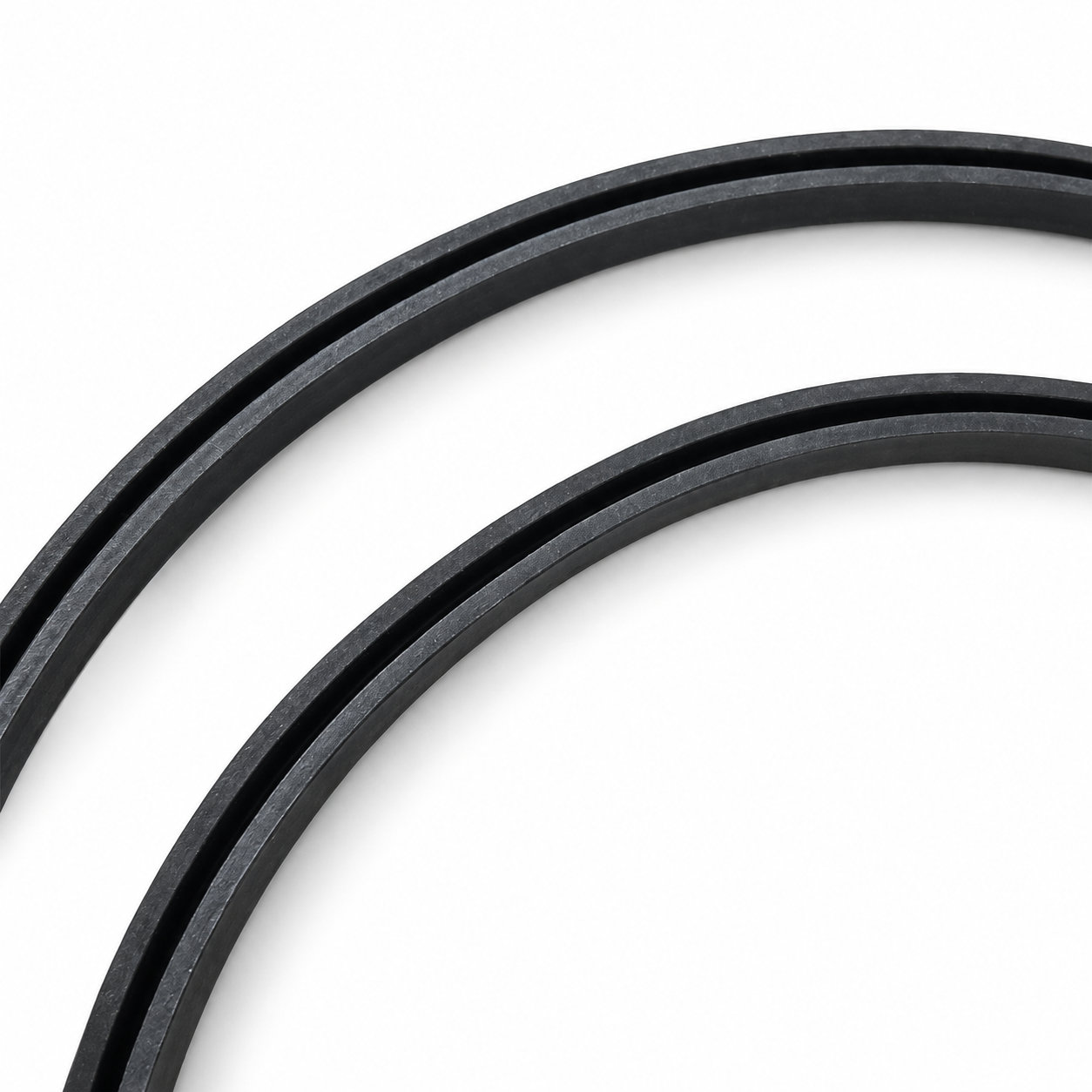 Custom molded silicone washer/SBR rubber gaskets with grooves
