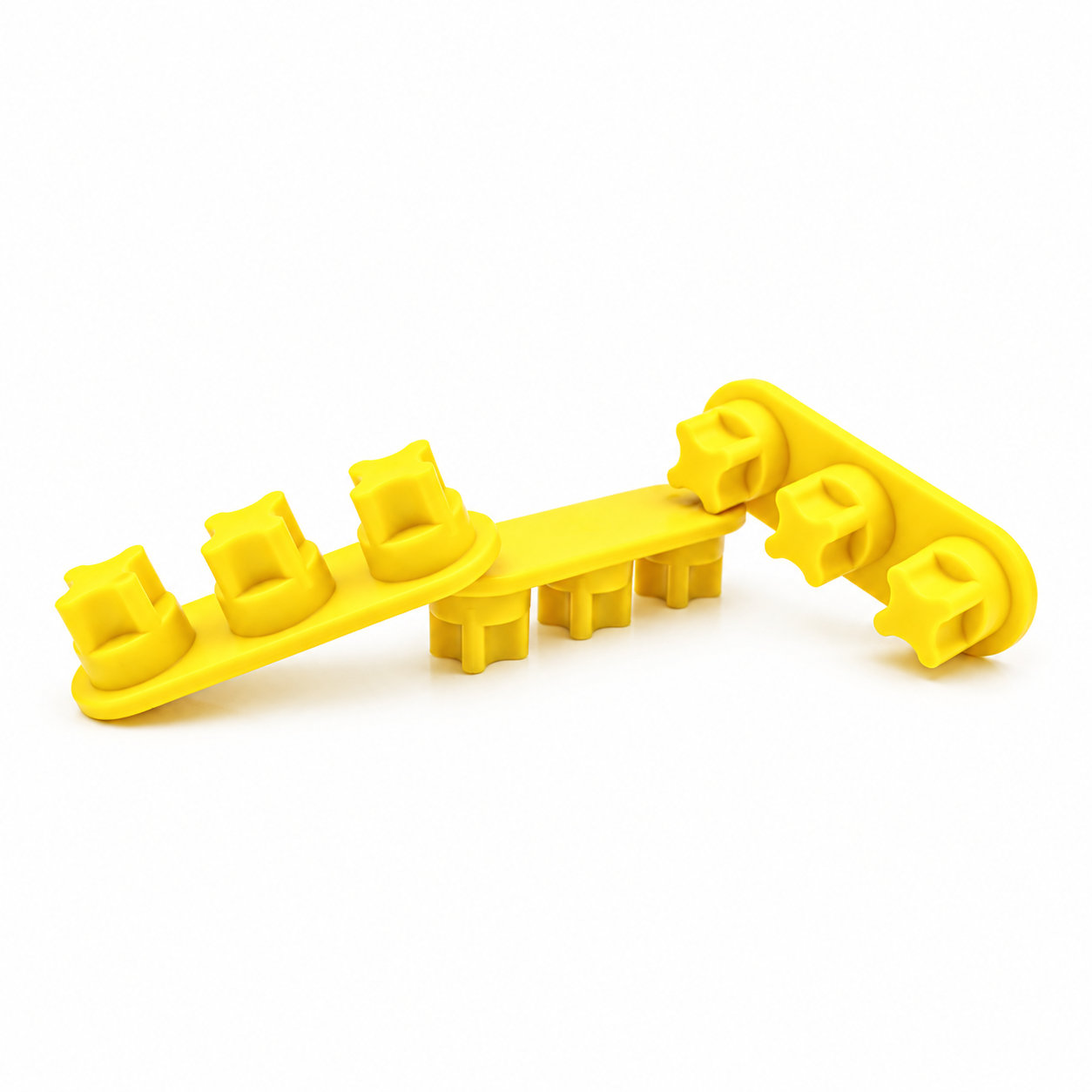 Custom molded FDA silicone rubber screw plug