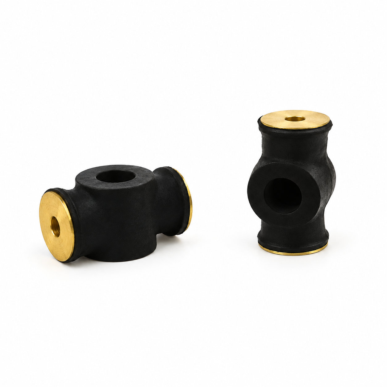 Customized auto parts black rubber vibration dampers