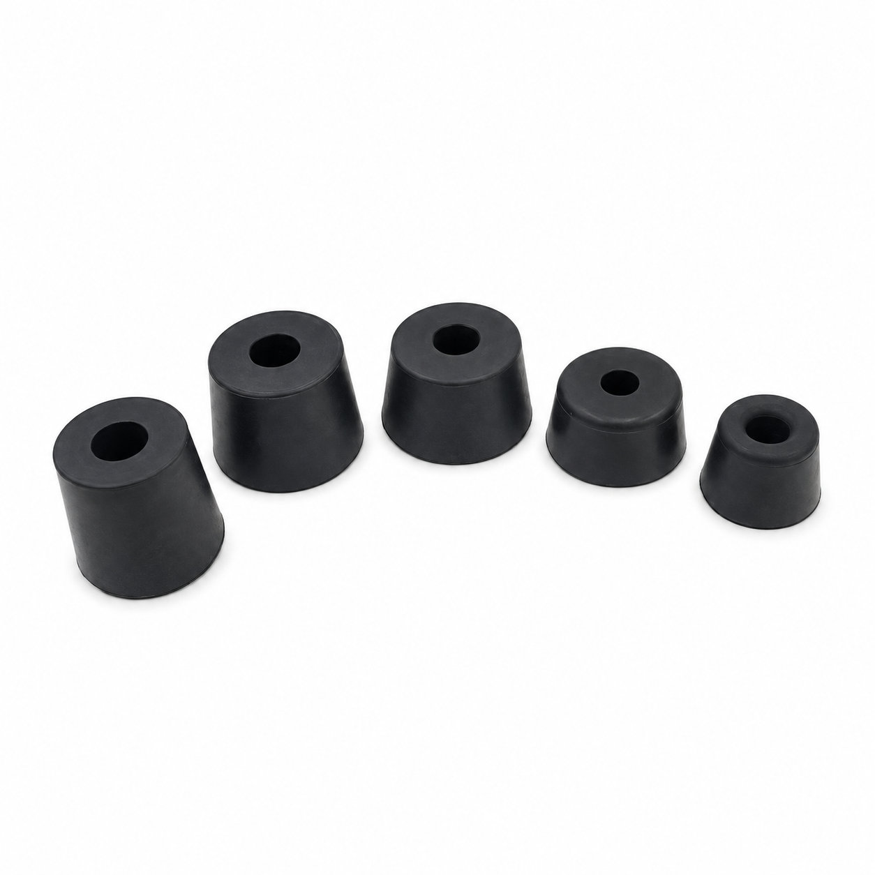 anti vibration rubber feet custom tapered silicone rubber feet