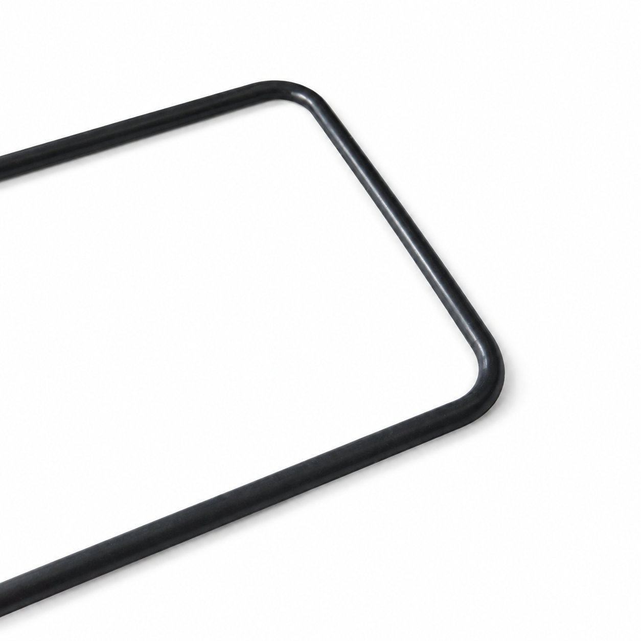 Custom durable square rubber seal/rubber silicone gasket